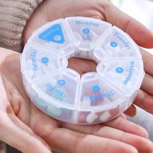 ピルケース 1週間 薬ケース 携帯用 コンパク...の詳細画像3