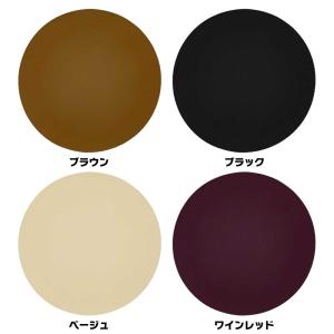 マウスパッド おしゃれ 円形 レザー調 20c...の詳細画像3