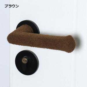 ドアノブカバー 暖かい ドアノブ 冷たい 2個...の詳細画像3