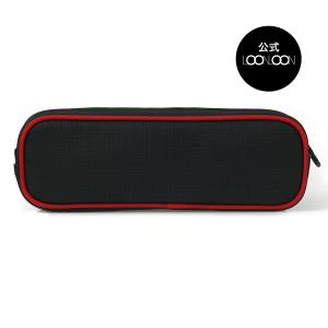 LOONLOON 260 レイニー ペンケース ネイビー 大容量 おしゃれ シンプル