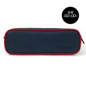 LOONLOON 664 ウッド ペンケース ブラウン 大容量 おしゃれ 二階建て