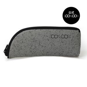 LOONLOON 567 メロウ ペンケース シックグレー おしゃれ 多機能 スリム
