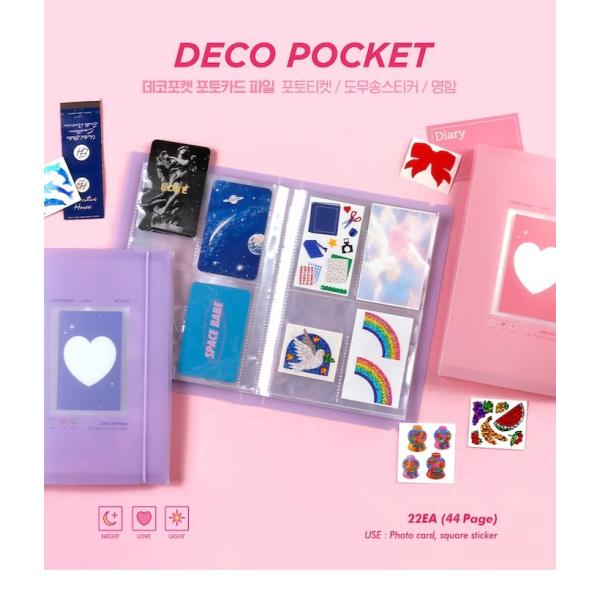 Be on D Deco Pocket Photo Card File コレクトブック ポラロイド写...
