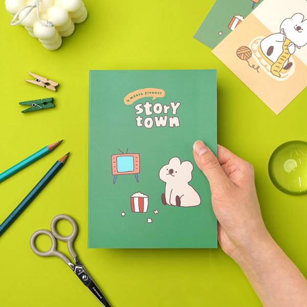 MONOLIKE 6ヶ月プランナー B6 ストーリータウン