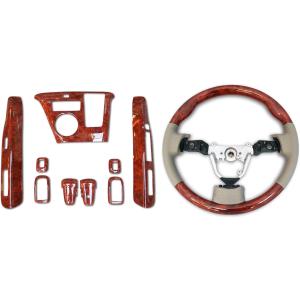 アトレー アトレーワゴン S321G S331G インテリアパネル 9P 茶木目調