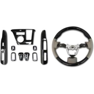 アトレーワゴン S321G S331G 中期型 スタンダードステアリング インテリアパネル 9P ピ...