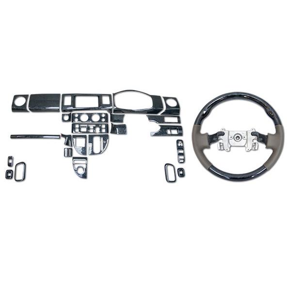 エブリイバン エブリイワゴン DA64V DA64W インテリアパネル24P スタンダードステアリン...