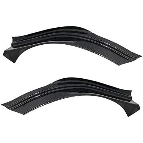 ハイエース 200系  フロント フェンダーカバー スカッフプレート 綾織カーボン 1型〜8型 対応