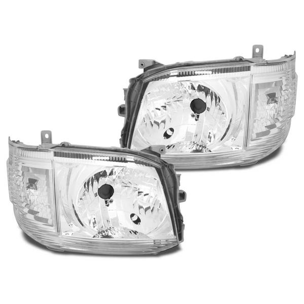 ハイエース 200系 3型 ヘッドライト 純正タイプ H4 ハロゲン 片側 運転席側/助手席側 レジ...