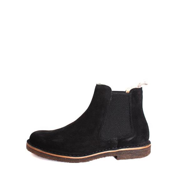 astorflex アストールフレックス BITFLEX ブラック サイドゴアブーツ チェルシーブー...