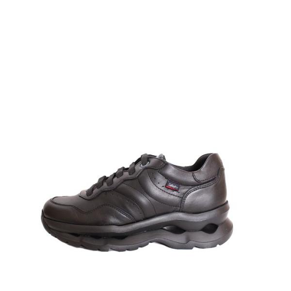 別注仕様　メンズ　CallagHanカラハン　17800　ブラック　レザースニーカー ダッドスニーカ...