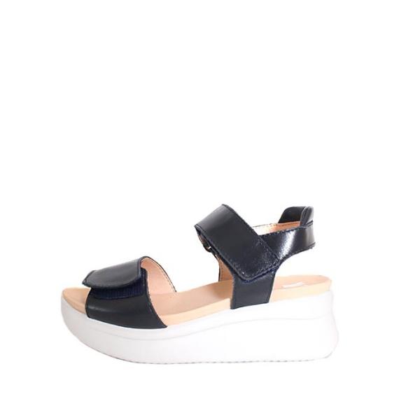 別注カラー　レディース　CallagHanカラハン　29901　ネイビー　厚底サンダル　プラットサン...