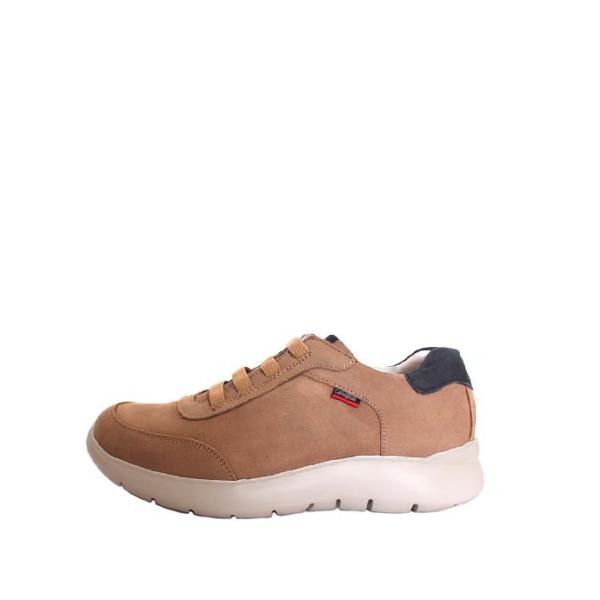 別注モデル　メンズ　CallagHanカラハン　51307　ベージュ　スリッポン　レザースニーカー　...