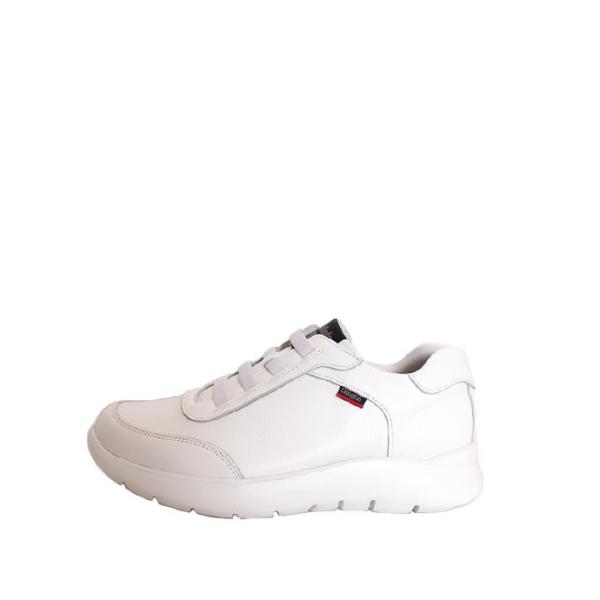 別注モデル　メンズ　CallagHanカラハン　51307　ホワイト　スリッポン　レザースニーカー　...