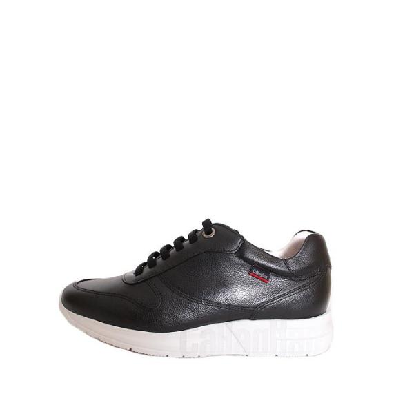 別注モデル　メンズ　CallagHanカラハン　91320　ブラック　レザースニーカー ダッドスニー...