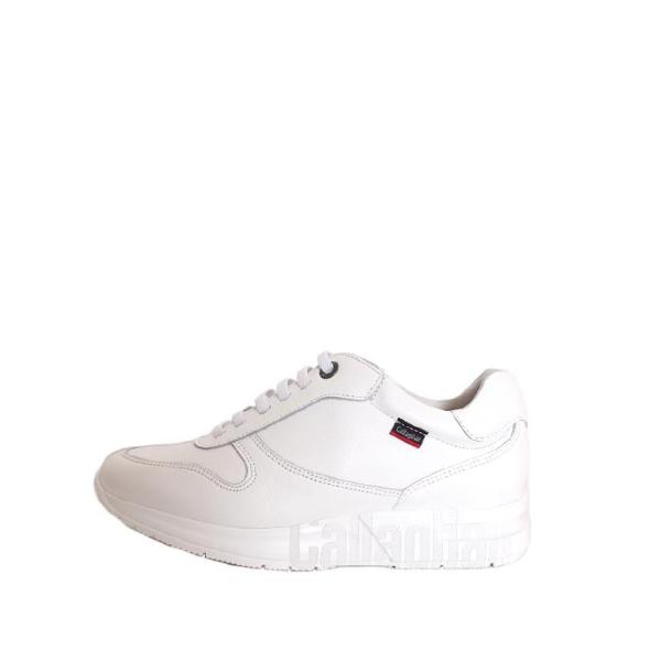 別注モデル　メンズ　CallagHanカラハン　91320　ホワイト　レザースニーカー ダッドスニー...