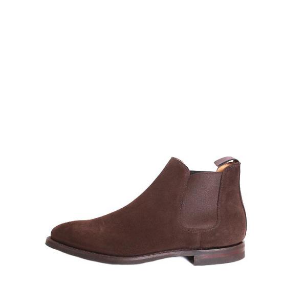 CROCKETT&amp;JONESクロケット＆ジョーンズ　CHELSEA14/チェルシー14　ダークブラウ...