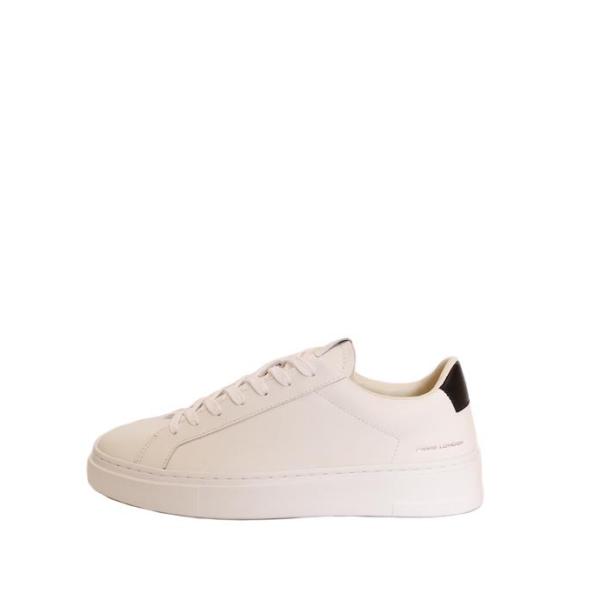 CRIME LONDON/クライムロンドン　EXTRALIGHT　ホワイト×ブラック　レザースニーカ...