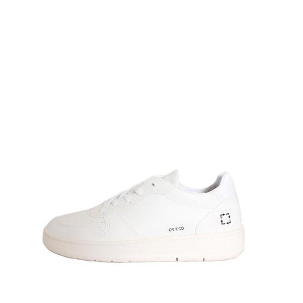 セール/SALE　レディース　DATE/デイト　COURT　ホワイト　ダッドスニーカー　レザースニー...