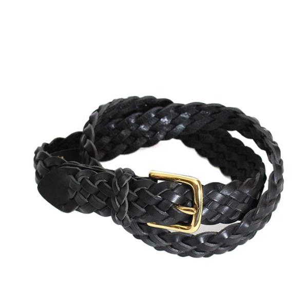 Lloyd Footwearロイドフットウェア　19698　ブラック　レザーベルト　メッシュベルト　...