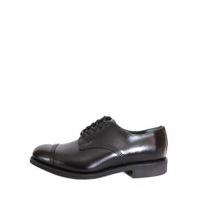 美品 サンダース ミリタリー ダービーシューズ ブラック ストレートチップ サンダース ミリタリーダービーシューズ|M.DERBYCAPTOE BLACK