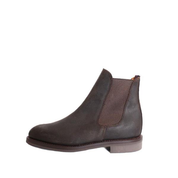 SANDERS/サンダース　2056　ダークブラウン(KENIA)　サイドゴアブーツ　チェルシーブー...