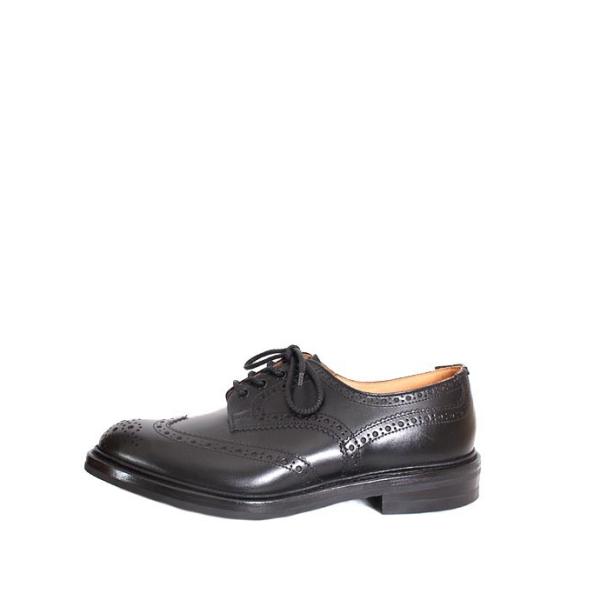 Tricker's トリッカーズ M5633 バートン カントリーシューズ ウィングチップ ブラック...