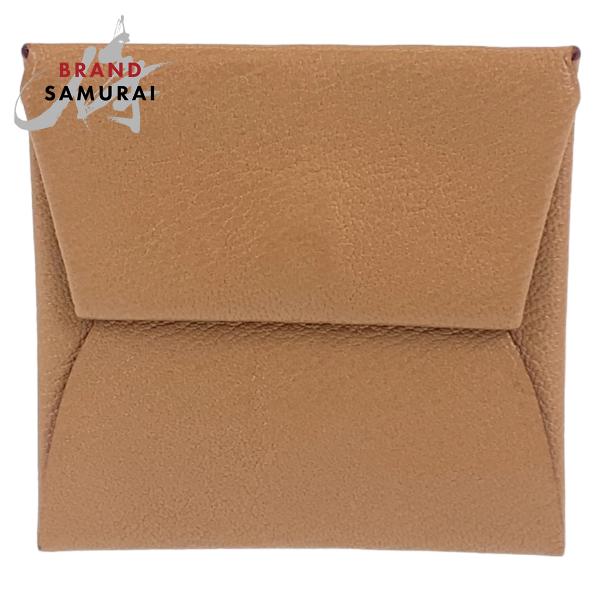 美品 HERMES バスティア ケブ ラチョ モーヴ シルベストル シェブルミゾル コインケース コ...