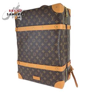 美品 LOUIS VUITTON ルイヴィトン モノグラム ソフトトランク バックパックMM ブラウン 茶 PVC M44749  リュック バックパック 403477｜loopinc2019ys