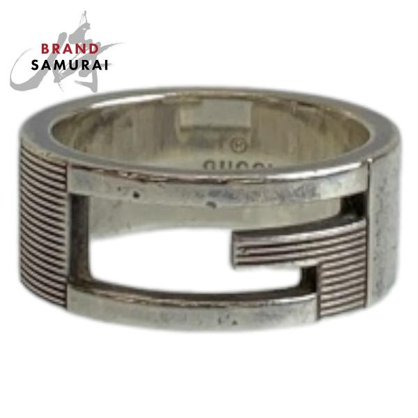 GUCCI グッチ ブランデットG サイズ表記12 シルバー シルバー925 リング 男女兼用 12...