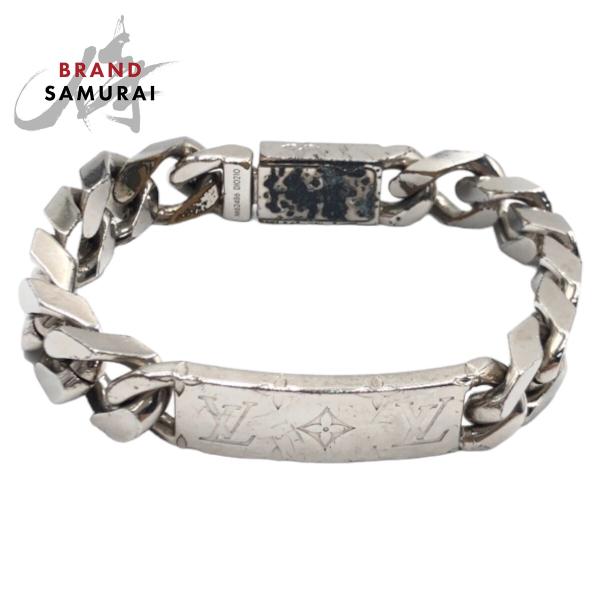 LOUIS VUITTON ルイヴィトン モノグラム シルバー金具 メタル M62486 チェーンブ...