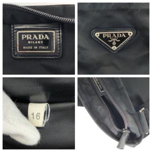 PRADA プラダ テスート 三角ロゴプレート...の詳細画像5