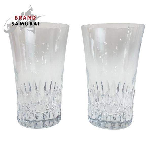 超美品 Baccarat バカラ ティアラ クリスタル ペアグラス ハイボールグラス レディース 5...