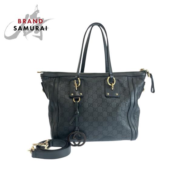 美品 GUCCI グッチ グッチシマ ダークグリーン系 グレー系 ゴールド金具 レザー 247281...