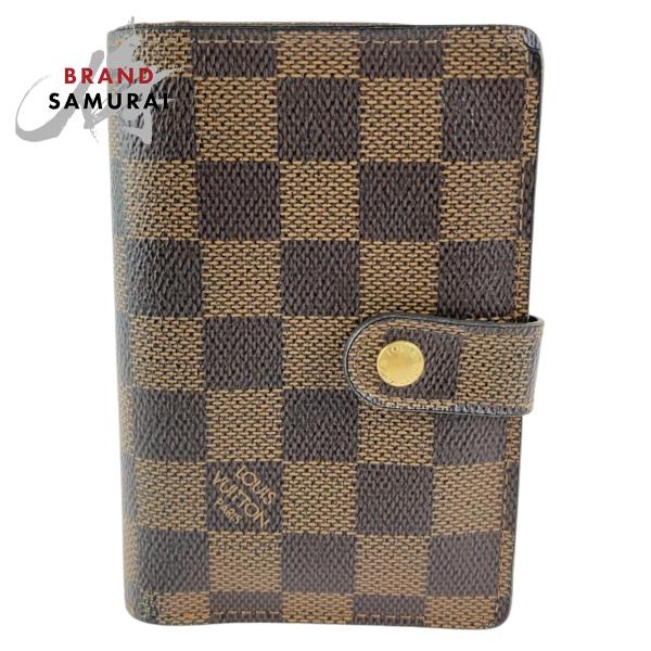 LOUIS VUITTON ルイヴィトン ダミエ エベヌ ポルトフォイユ ヴィエノワ ブラウン ゴー...