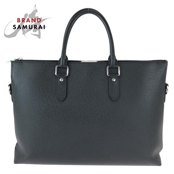 美品 LOUIS VUITTON ルイヴィトン タイガ アントン ブラック 黒 シルバー金具 レザー...