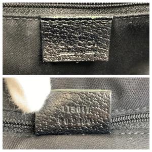 GUCCI グッチ ブラック 黒 GGキャンバ...の詳細画像2