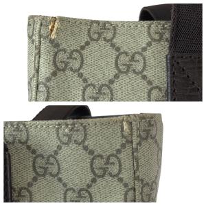 美品 GUCCI グッチ GG柄 カーキ ダー...の詳細画像4