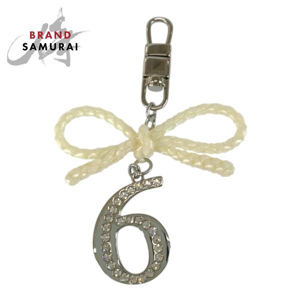 美品 ANTEPRIMA アンテプリマ ホワイト シルバー メタル/ワイヤー チャーム バッグチャー...