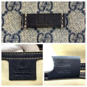 美品 GUCCI グッチ グレー ネイビー G...の詳細画像2