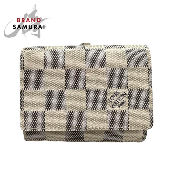 美品 LOUIS VUITTON ルイヴィトン ダミエアズール アンヴェロップ カルト ドゥ ヴィジ...