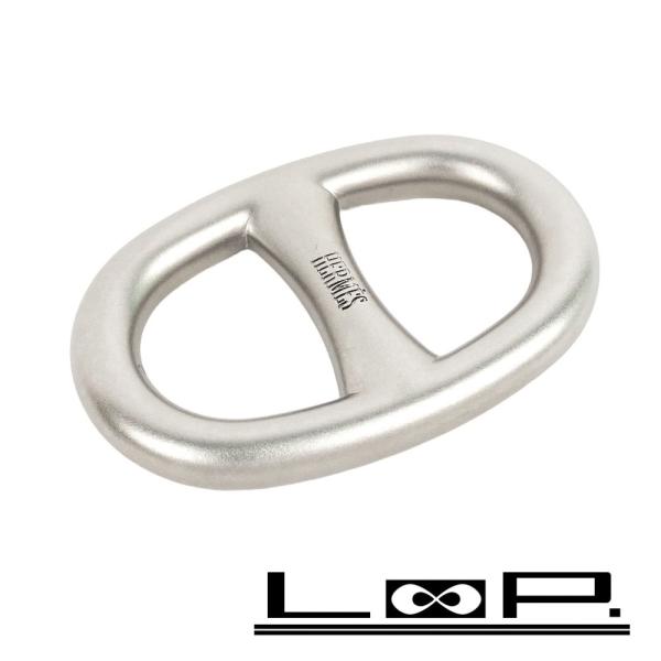 ■未使用■　エルメス スカーフリング シェーヌダンクル マットシルバー メタル 【136702】