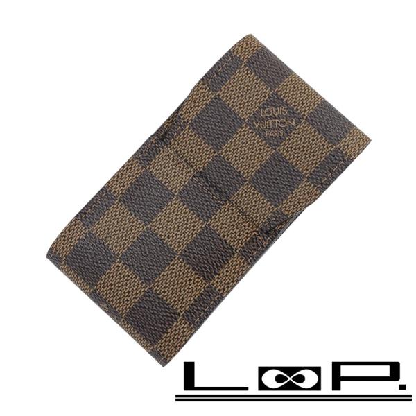 ■新同■　ルイヴィトン エテュイ シガレット ケース 煙草 タバコ ダミエ N63024 【1768...