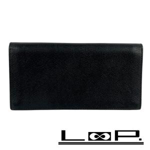 □中古□クロコ□ カミーユフォルネ 札入れ 長財布 サイフ レザー  