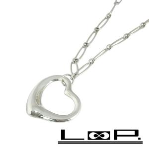 【極美品】ティファニー オープンハート ネックレスSV925 15mm　シルバー 極美品 ティファニー オープンハート シルバー925 ペンダント/25-2844