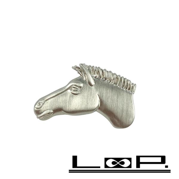 ■未使用■　エルメス ブローチ ホース 馬 アニマル モチーフ SS シルバー 箱 【312137】...