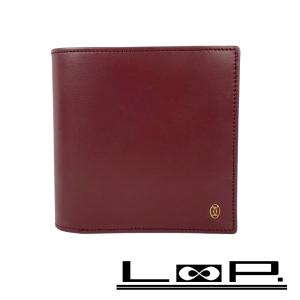 □未使用□ヴィンテージ□ ロエベ アナグラム 二つ折り 両面 財布  