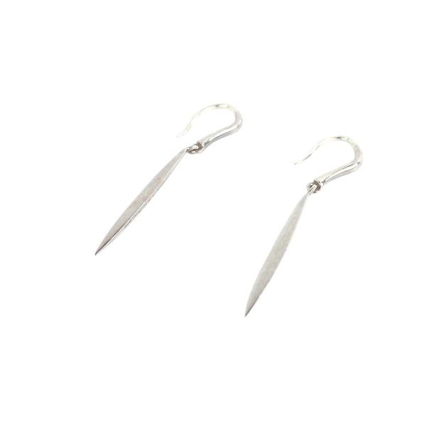 ■美品■　ティファニー ピアス アクセサリー フェザー フック シルバー SV 925 【35528...