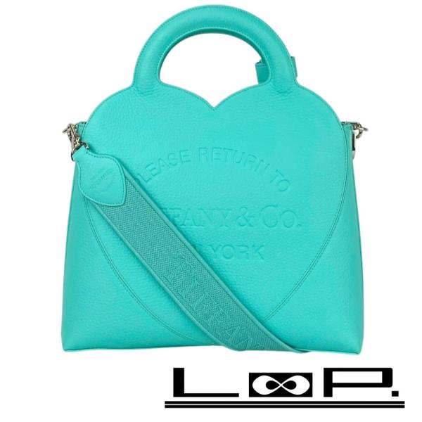 ティファニー ■新同■ リターントゥティファニー 2WAY ショルダー ハンド バッグ レザー ティ...