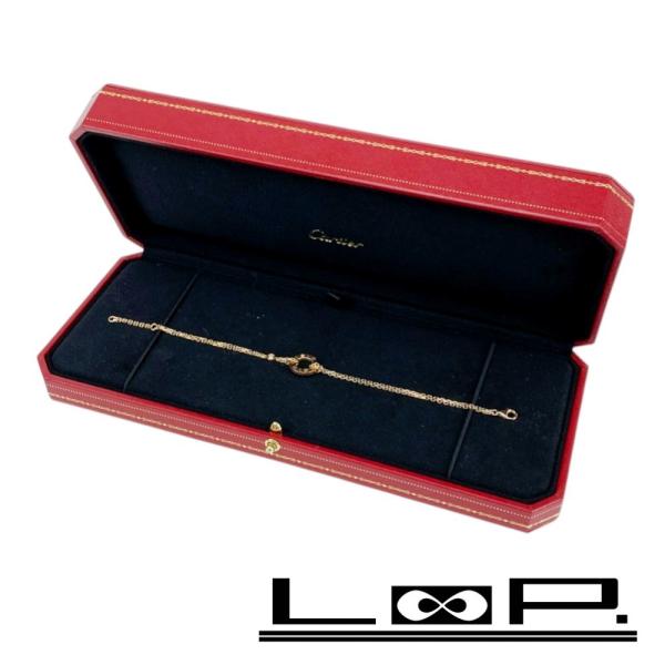 ■美品■　カルティエ ラブサークル ブレスレット アクセサリー ピンクゴールド ダイヤモンド 1PD...